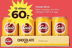 Kvickly Cocio 33 cl. - 12 dåser tilbud