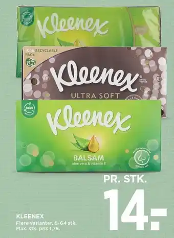 MENY KLEENEX tilbud