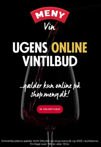 MENY UGENS ONLINE VINTILBUD tilbud