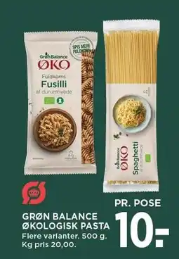 MENY GRØN BALANCE ØKOLOGISK PASTA tilbud