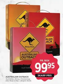 MENY AUSTRALIAN OUTBACK tilbud