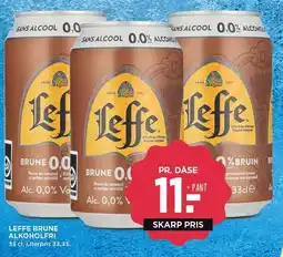 MENY LEFFE BRUNE ALKOHOLFRI tilbud