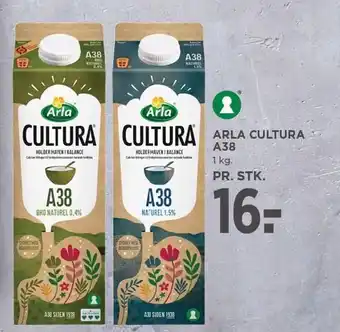 MENY ARLA CULTURA A38 tilbud