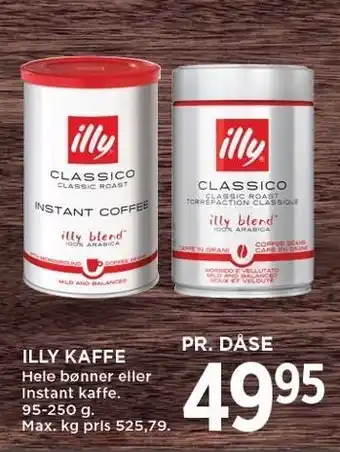 MENY ILLY KAFFE tilbud