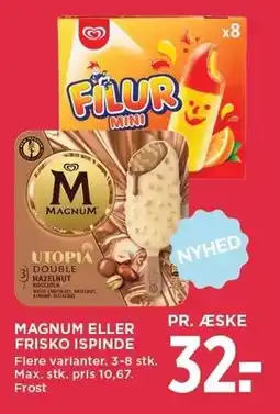 MENY MAGNUM ELLER FRISKO ISPINDE tilbud