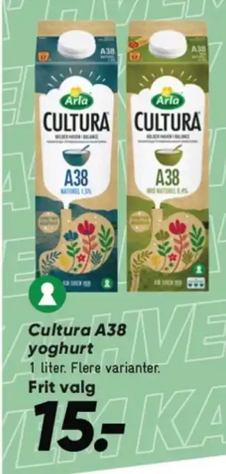 Bilka ARLA Cultura A38 yoghurt tilbud