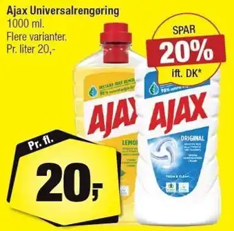 Calle Ajax Universalrengøring 1000 ml tilbud