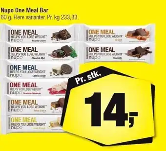 Calle Nupo One meal Bar 60 g tilbud