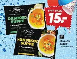 Bilka MOU klar suppe tilbud