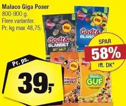 Calle Malaco Giga Poser 800-900 g tilbud