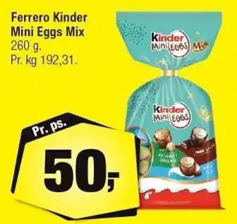 Calle Ferrero Kinder Mini Eggs Mix 260 g tilbud