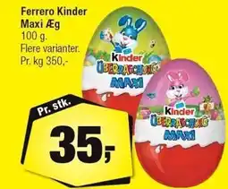 Calle Ferrero Kinder Maxi Æg 100 g tilbud