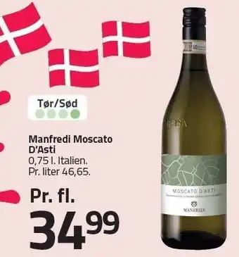 Fleggaard Manfredi Moscato D'Asti tilbud