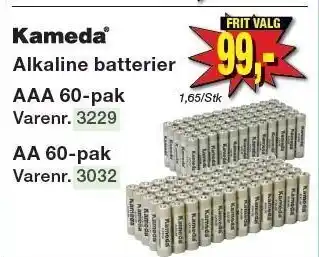 Harald Nyborg Alkaline batterier tilbud