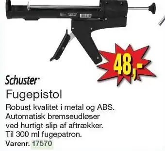 Harald Nyborg Fugepistol tilbud