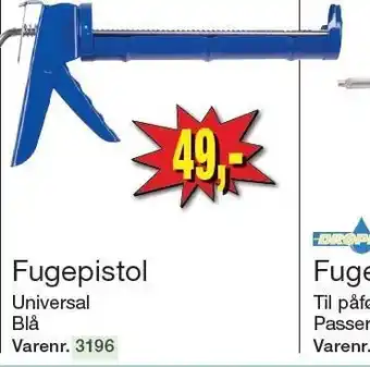 Harald Nyborg Fugepistol tilbud