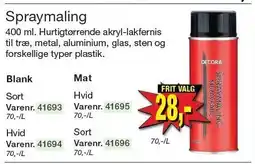 Harald Nyborg Spraymaling tilbud