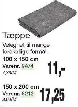 Harald Nyborg Tæppe tilbud