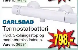 Harald Nyborg Carlsbad Termostatbatteri tilbud