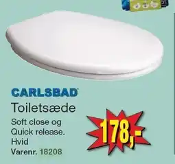 Harald Nyborg CARLSBAD Toiletsæde tilbud