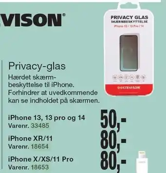 Harald Nyborg Privacy-glas tilbud