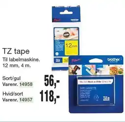 Harald Nyborg TZ tape tilbud