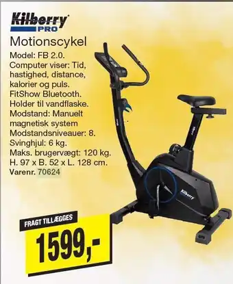 Harald Nyborg Kilberry PRO Motionscykel tilbud