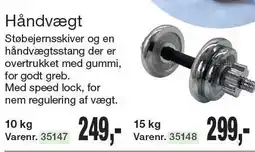 Harald Nyborg Håndvægt tilbud