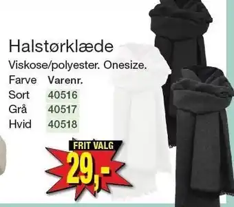 Harald Nyborg Halstørklæde tilbud