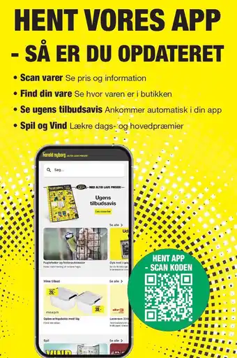 Harald Nyborg HENT VORES APP tilbud