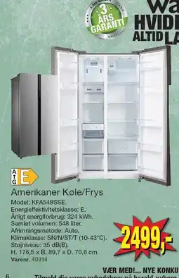 Harald Nyborg Amerikaner Køle/Frys tilbud