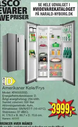 Harald Nyborg Amerikaner Køle/Frys tilbud