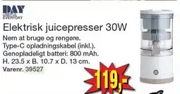 Harald Nyborg Elektrisk juicepresser 30W tilbud