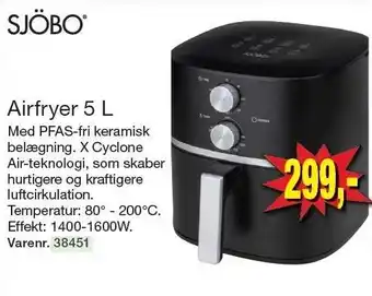 Harald Nyborg Airfryer 5 L tilbud