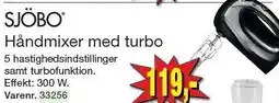 Harald Nyborg Håndmixer med turbo tilbud