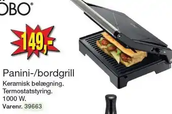 Harald Nyborg Panini-/bordgrill tilbud