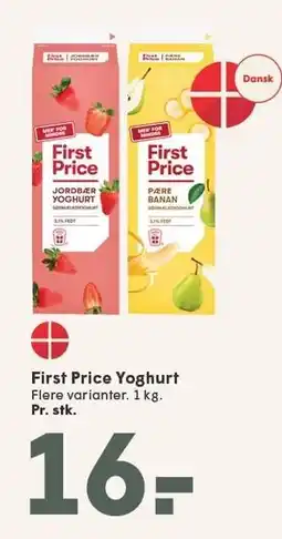 SPAR First Price Yoghurt tilbud