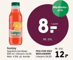 SPAR Sunjoy tilbud