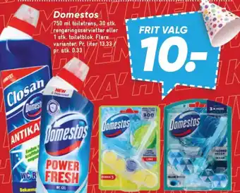 Bilka DOMESTOS tilbud