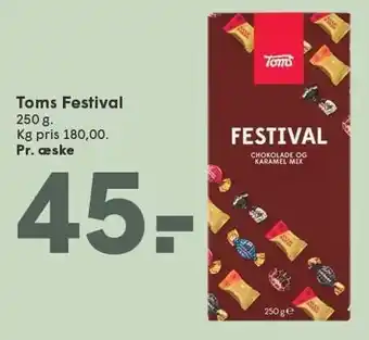 SPAR Toms Festival tilbud