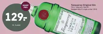 SPAR Tanqueray Original Gin tilbud