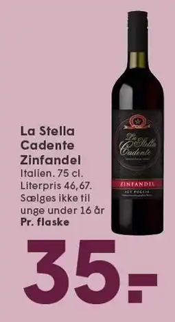 SPAR La Stella Cadente Zinfandel tilbud