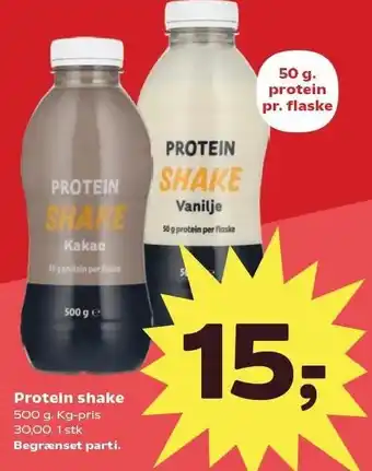 SuperBrugsen Protein shake tilbud