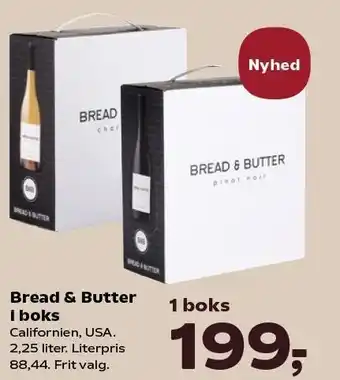 SuperBrugsen Bread & Butter i boks tilbud