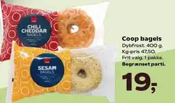 SuperBrugsen Coop bagels tilbud