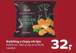 SuperBrugsen Kykling crispy strips tilbud