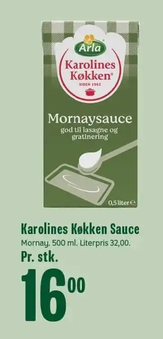 Min Købmand Karolines Køkken Sauce tilbud