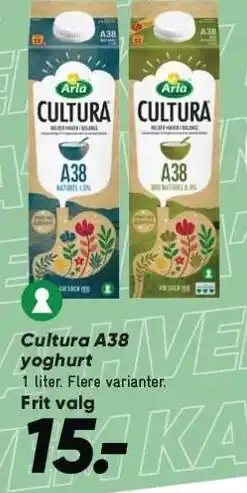 Bilka Cultura A38 yoghurt tilbud