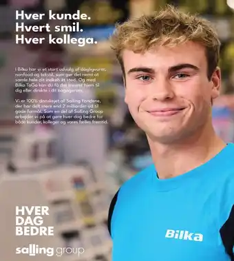 Bilka Hver kunde, Hvert smil, Hver kollega tilbud