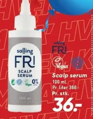 Bilka Salling FRI Scalp serum tilbud